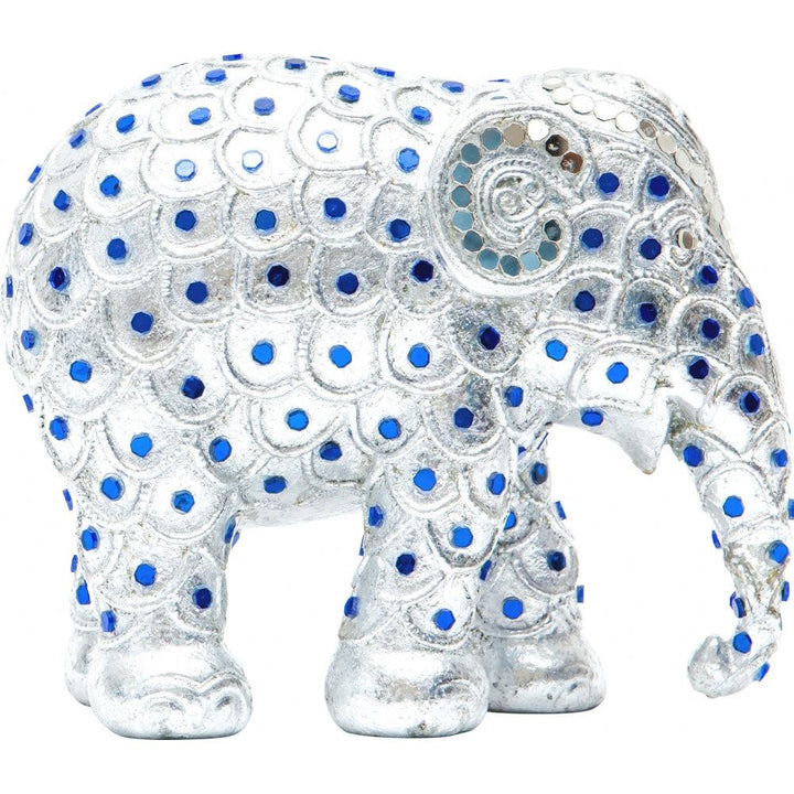 Elephant Parade olifant Ayutthaya Zilver 10cm Limited Edition 3500 AYUTTHAYA SILVER 10 - Capodagli 1937