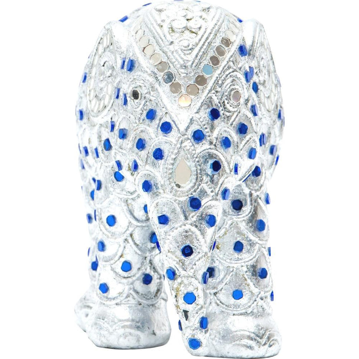 Elephant Parade olifant Ayutthaya Zilver 10cm Limited Edition 3500 AYUTTHAYA SILVER 10 - Capodagli 1937