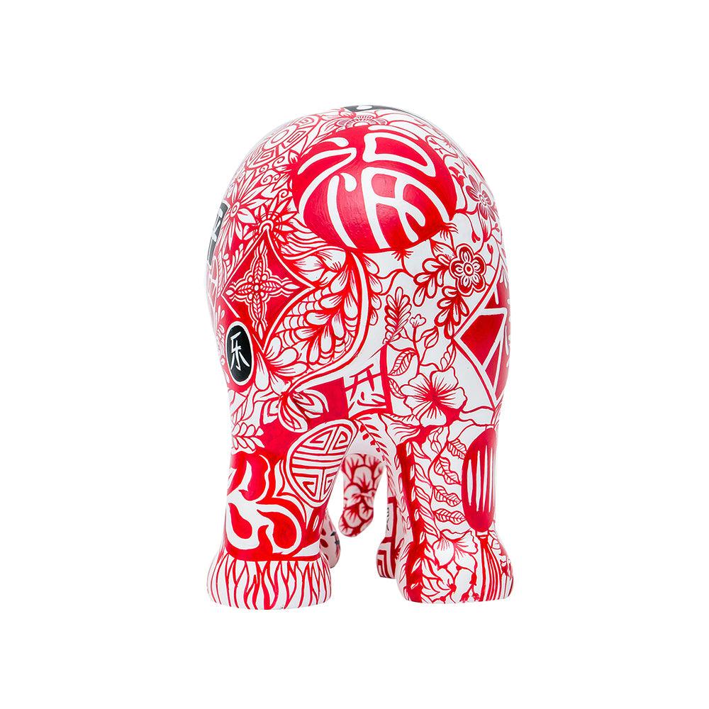 Elephant Parade olifant Little Happy (Xiao Le) 15cm Limited Edition 3000 LITTLE HAPPY 15 - Capodagli 1937