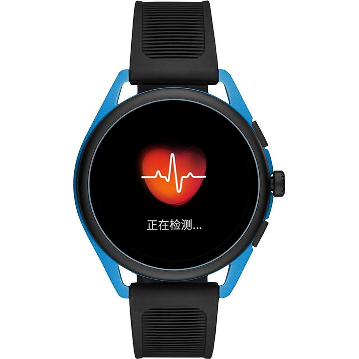 Emporio Armani Connected älykello Matteo Gen 5 sininen alumiini musta silikoni ART5024 - Gioielleria Capodagli