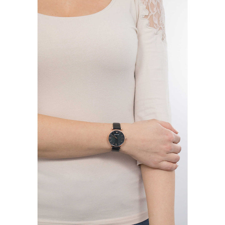 Emporio Armani dameur Gianni 32mm stålkvarts AR11060 - Gioielleria Capodagli