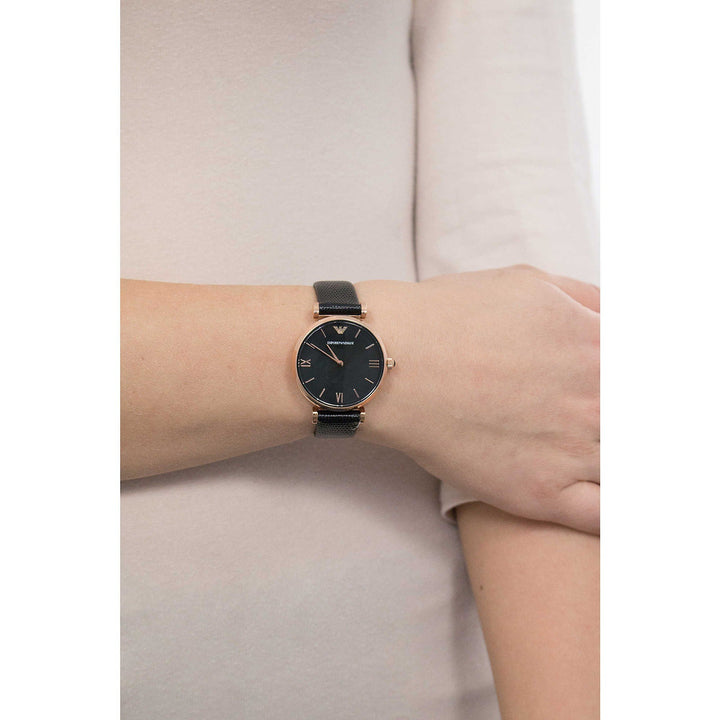 Emporio Armani dameur Gianni 32mm stålkvarts AR11060 - Gioielleria Capodagli