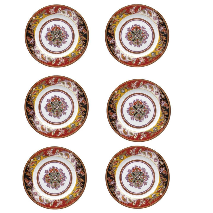 ETRO sada 6 dezertních talířů 17cm Limoges porcelán A-0596 - Gioielleria Capodagli