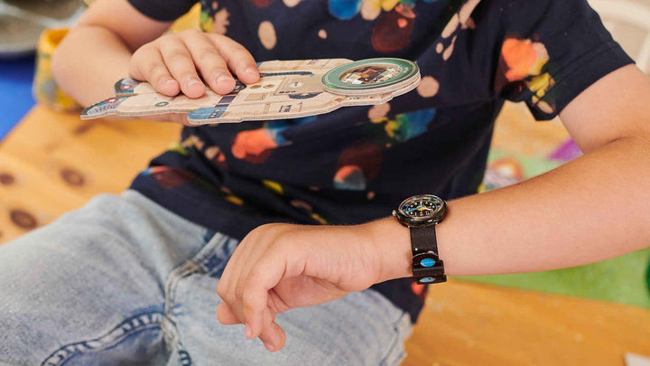 Flik Flak watch SOLAR SYSTEM Space Trip 32mm FPNP097 - Capodagli 1937