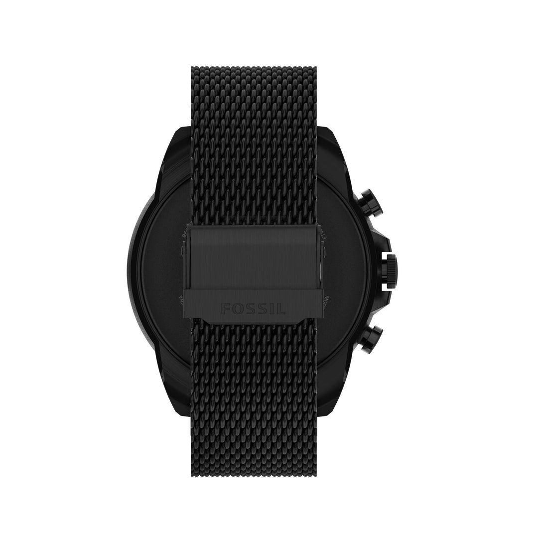Smartwatch Fossil Gen 6 z czarną stalową bransoletą mesh FTW4066 - Capodagli 1937