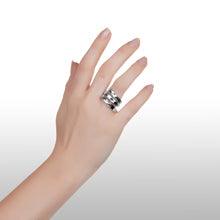 Giovanni Raspini Flat ring size 16 925 silver 11040 - Capodagli Jewelery