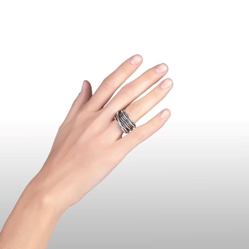 Giovanni Raspini Monte Carlo prsten 925 stříbro 9237/12 - Capodagli Jewellery