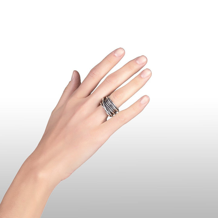 Giovanni Raspini stříbrný prsten Monte Carlo vel. 16 IT 9237/16 - Capodagli Jewellery