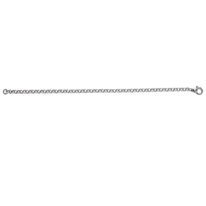 Giovanni Raspini litet rolò silverarmband 21cm 7155 - Capodagli Jewellery