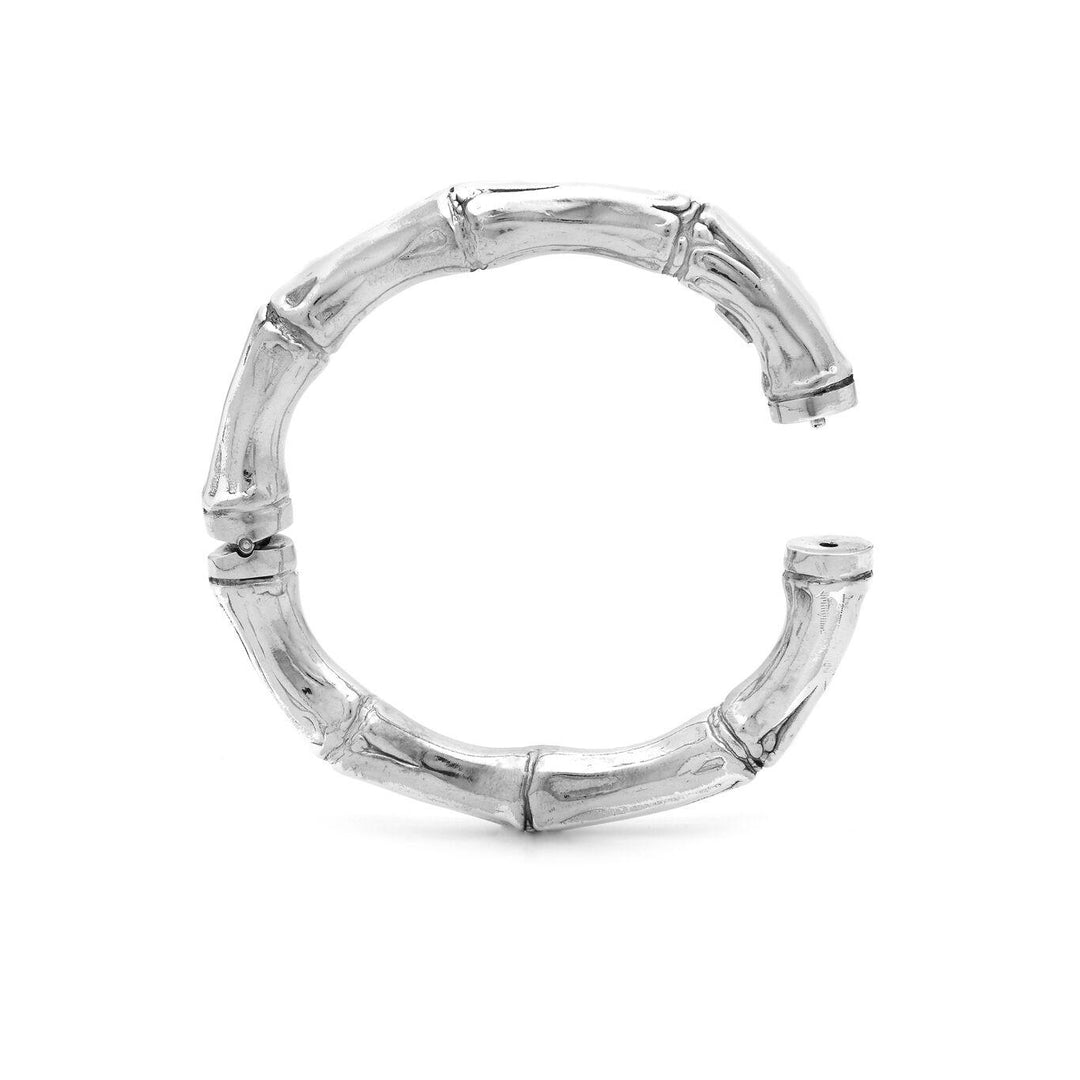 Giovanni Raspini pulsera grande Bamboo Bangle plata 925 10651 - Capodagli 1937