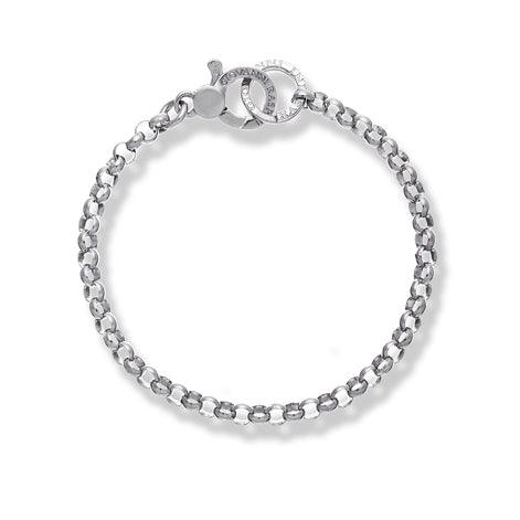 Giovanni Raspini Armband mit Charms Infilo Roulette 19cm 925 Silber 9207 - Capodagli Jewellery