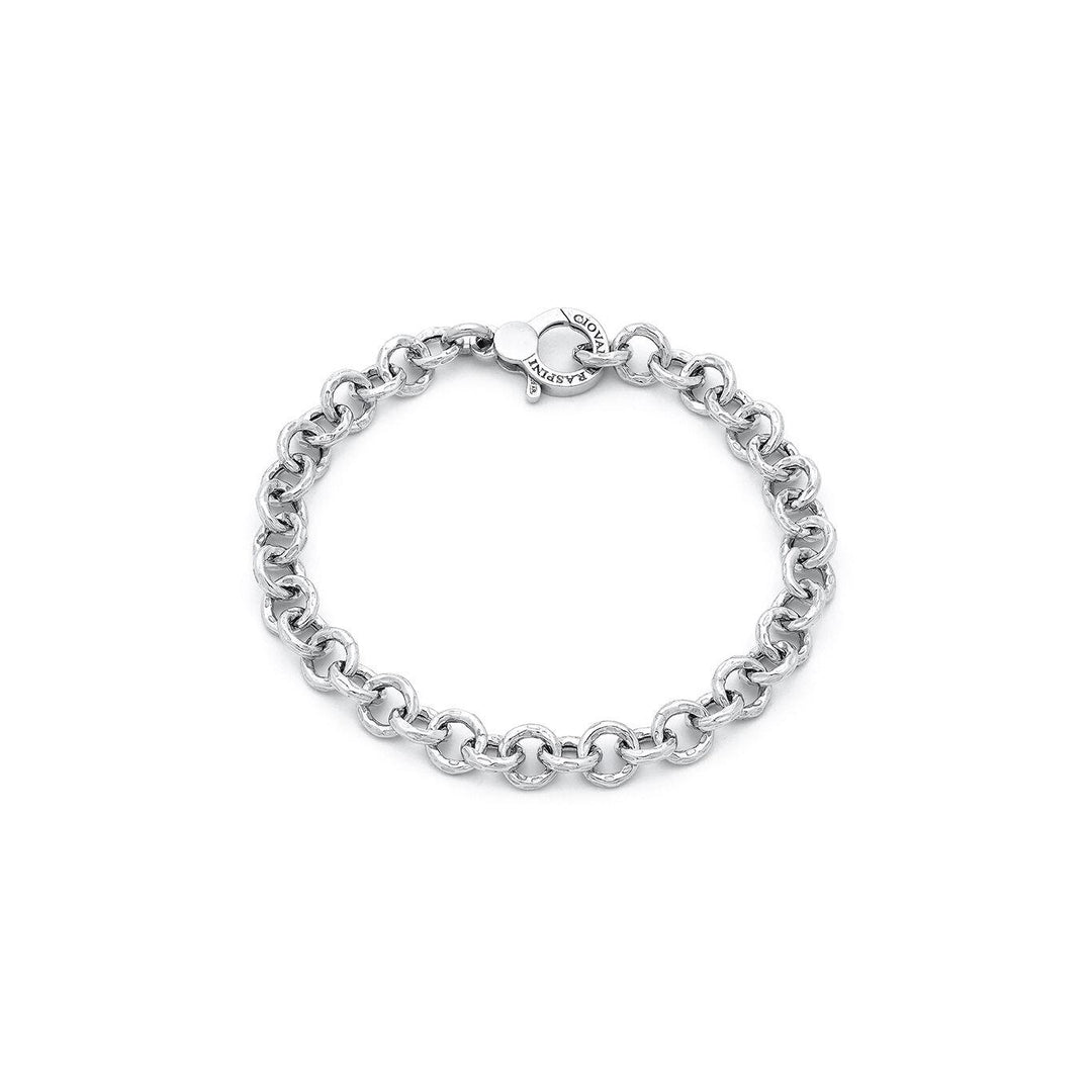 Βραχιόλι Giovanni Raspini Maglia Martellata 925 ασήμι 11605 - Capodagli 1937