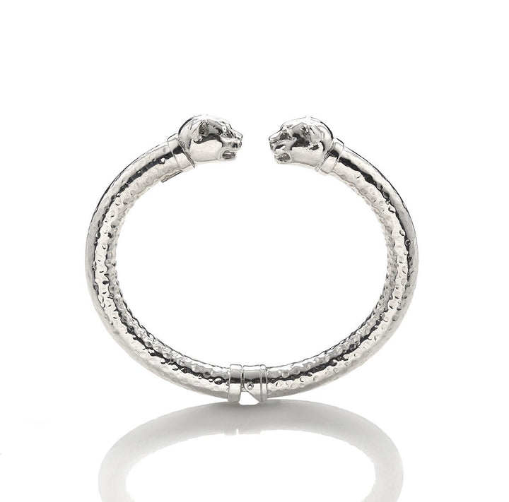 Giovanni Raspini Bratara Panthera Heads argint 925 10475 - Bijuterii Capodagli