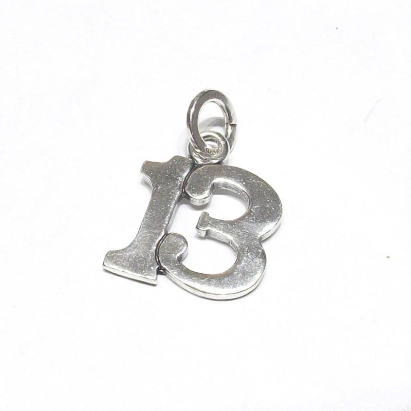 Breloc Giovanni Raspini 13 mare argint 925 6009 - Bijuterii Capodagli