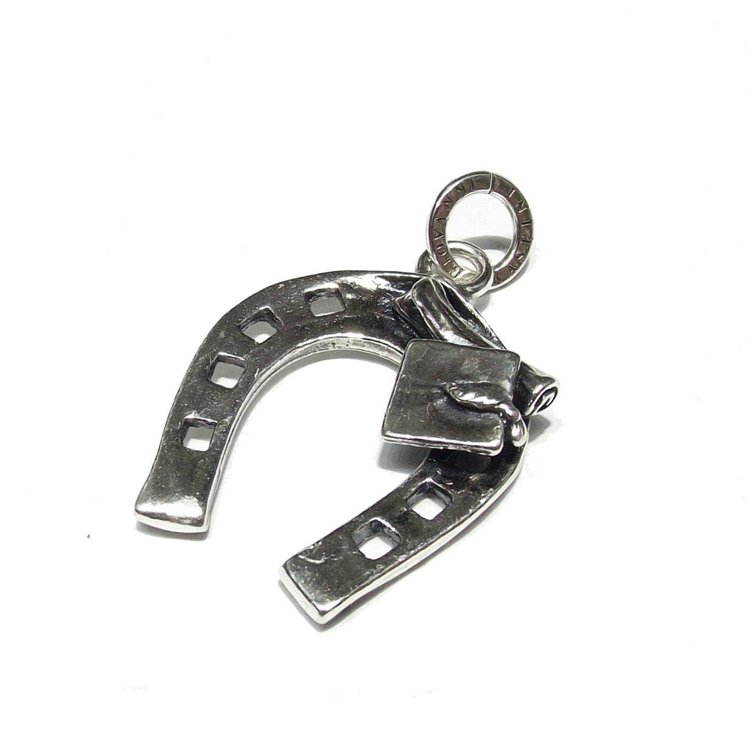 Breloc Giovanni Raspini Potcoava Mare Argint 925 11075 - Bijuterii Capodagli