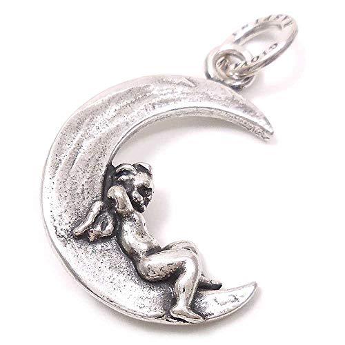 Charm Giovanni Raspini Moon Angel 925 argint 6099 - Bijuterii Capodagli
