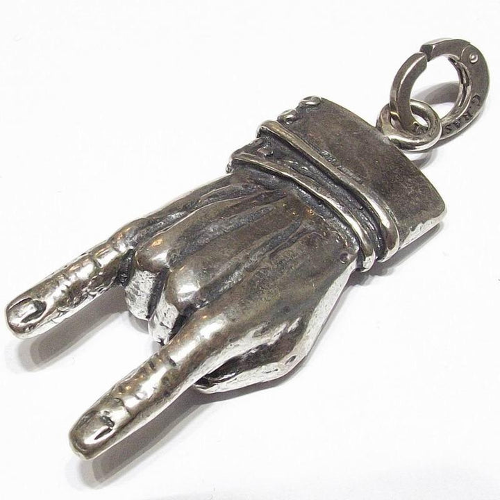 Giovanni Raspini charm Mano Corna Grande silver 925 6890 - Capodagli Jewelery
