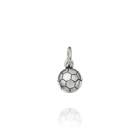 Charm balón de fútbol Giovanni Raspini plata 925 10440 - Joyas Capodagli