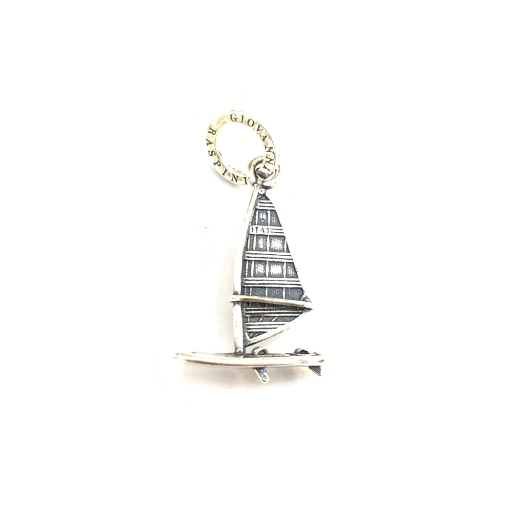 Giovanni Raspini Windsurf-Charm 925 Silber 10516 - Capodagli Jewellery