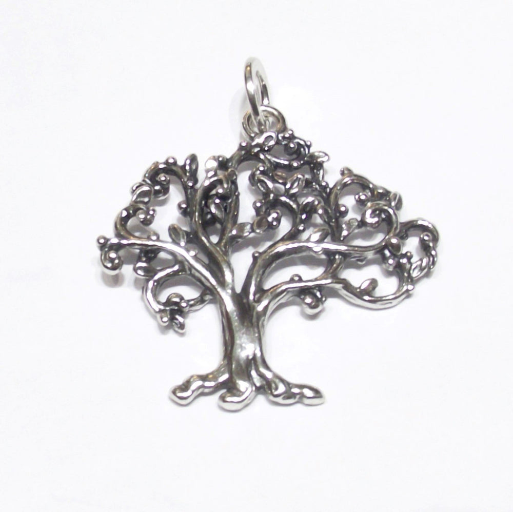 Giovanni Raspini sølv vedhæng charme Livets træ stor 9911 - Capodagli smykker