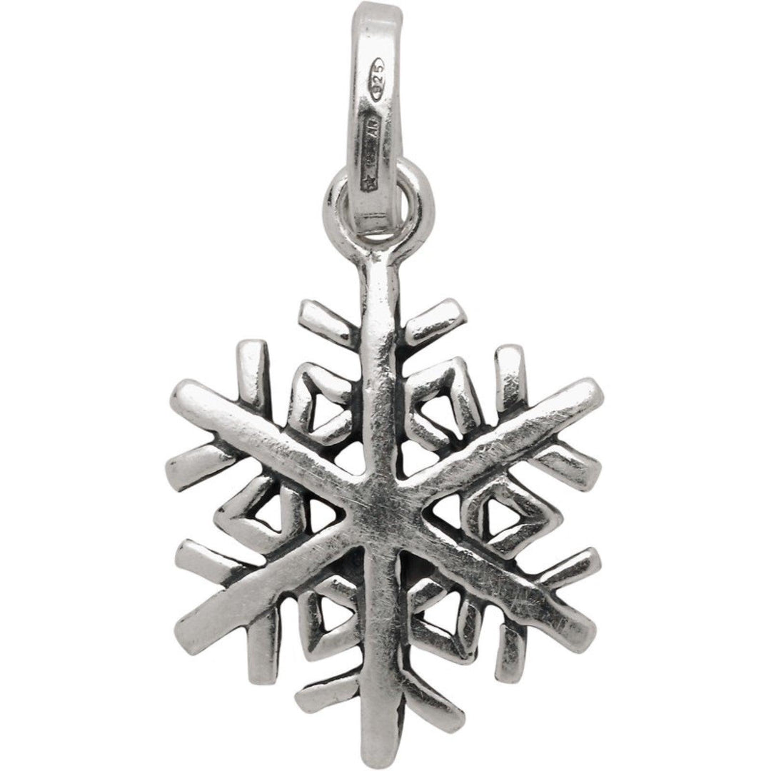 Srebrny wisiorek w kształcie płatka śniegu Giovanni Raspini 6343 - Biżuteria Capodagli