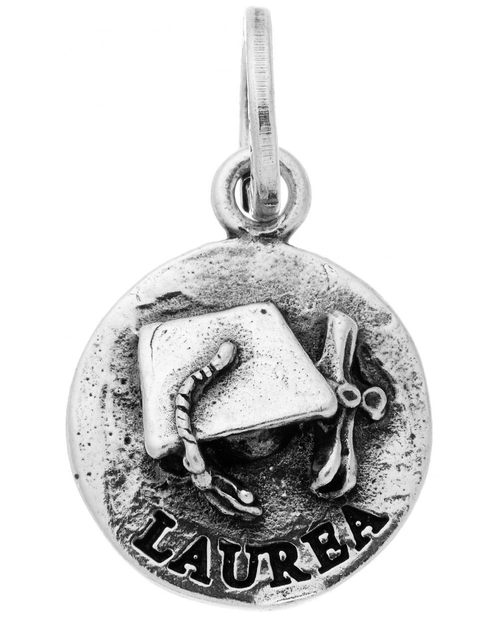 Giovanni Raspini Silberanhänger mit Abschlussmedaille 10280 - Capodagli Jewellery