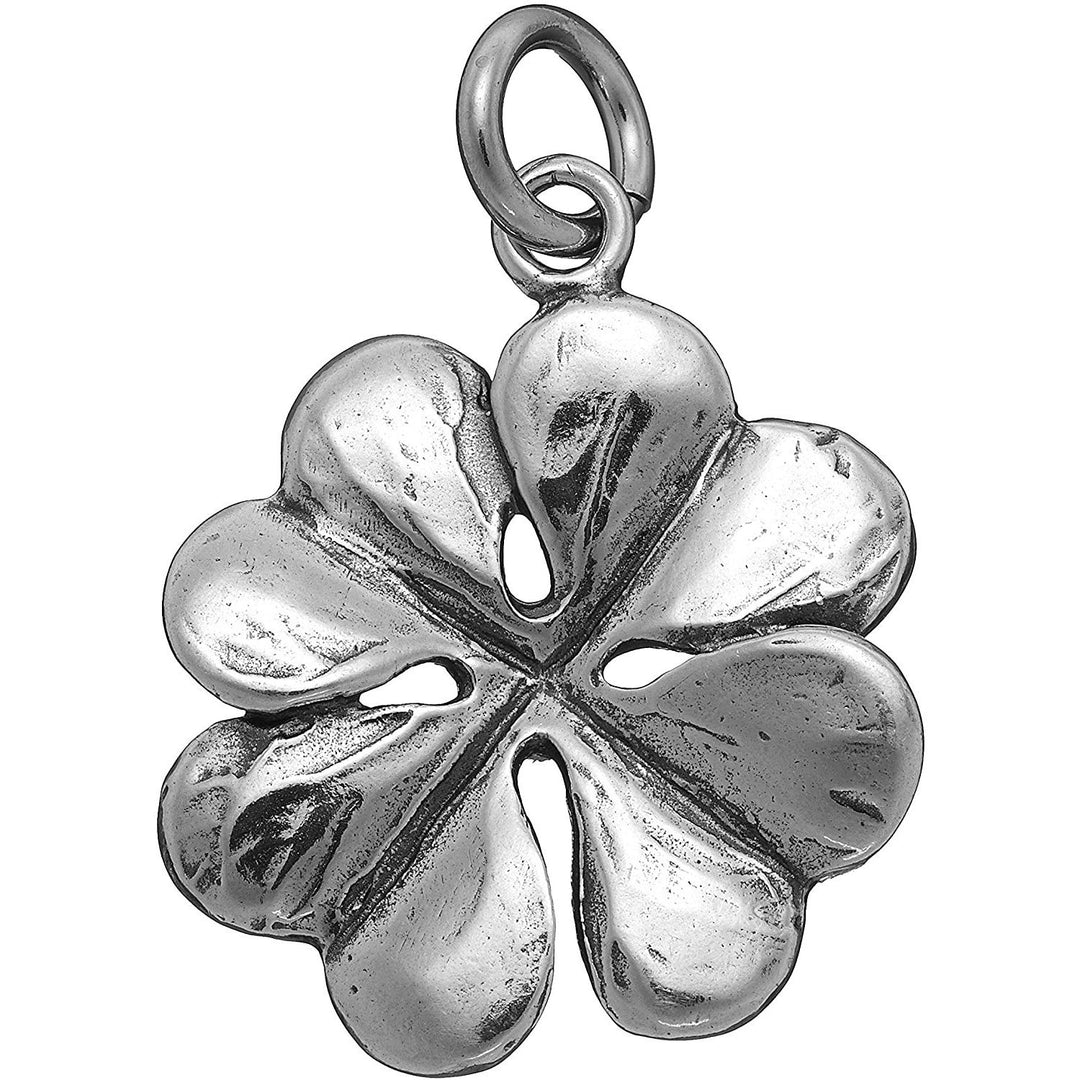 Pandantiv din argint Giovanni Raspini Breloc trifoi cu patru foi 7763 - Bijuterii Capodagli