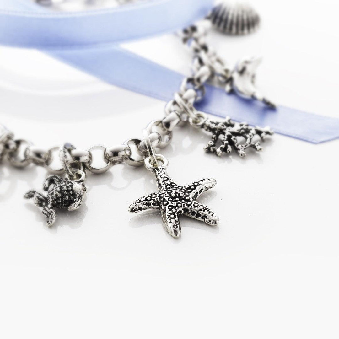 Pingente de estrela do mar Giovanni Raspini em prata 6180 - Capodagli Jewellery