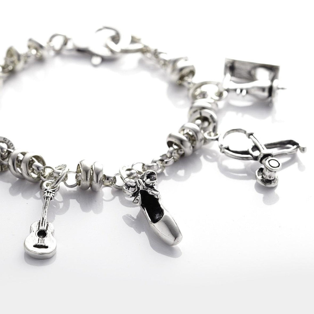 Pendentif breloque chaussure de danse Giovanni raspini argent 9844 - Capodagli Jewellery