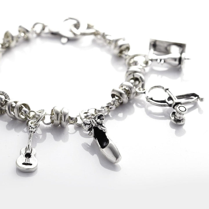 Pendentif breloque chaussure de danse Giovanni raspini argent 9844 - Capodagli Jewellery