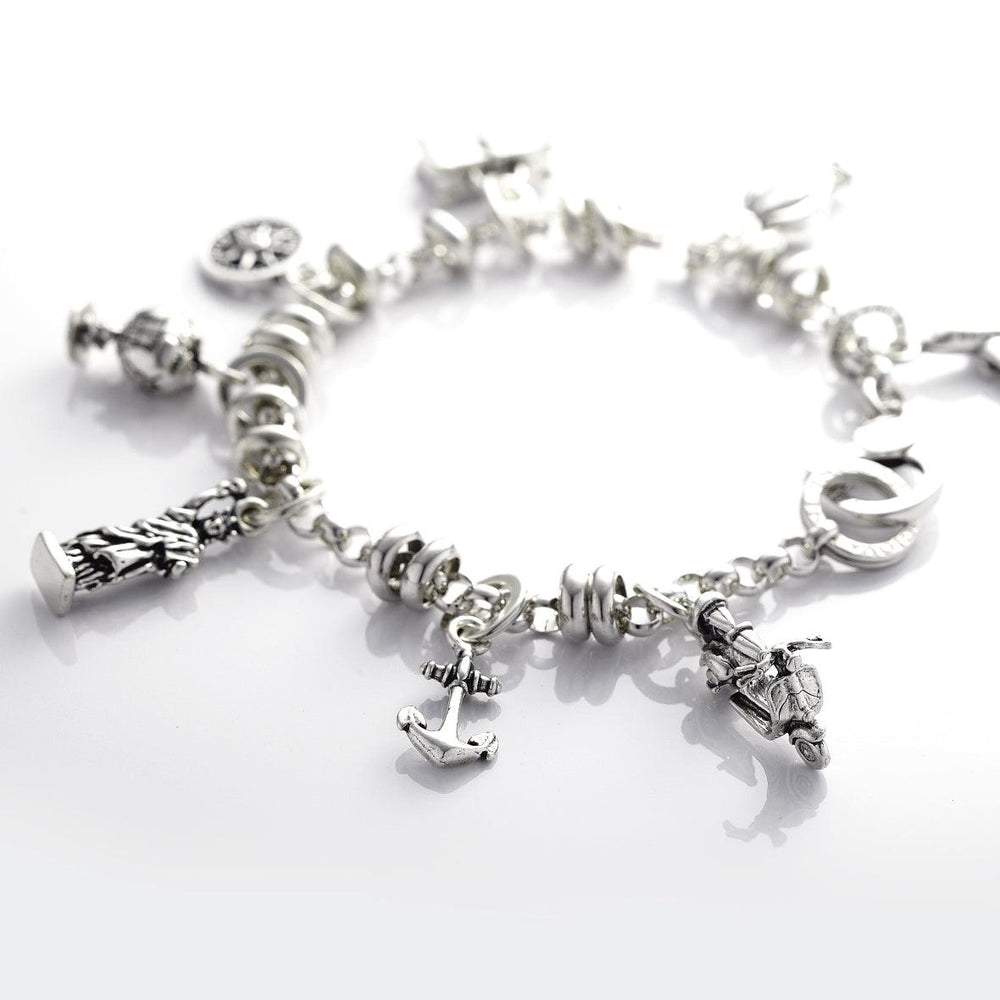 Giovanni Raspini Vespa vedhæng sølv 9512 - Capodagli 1937