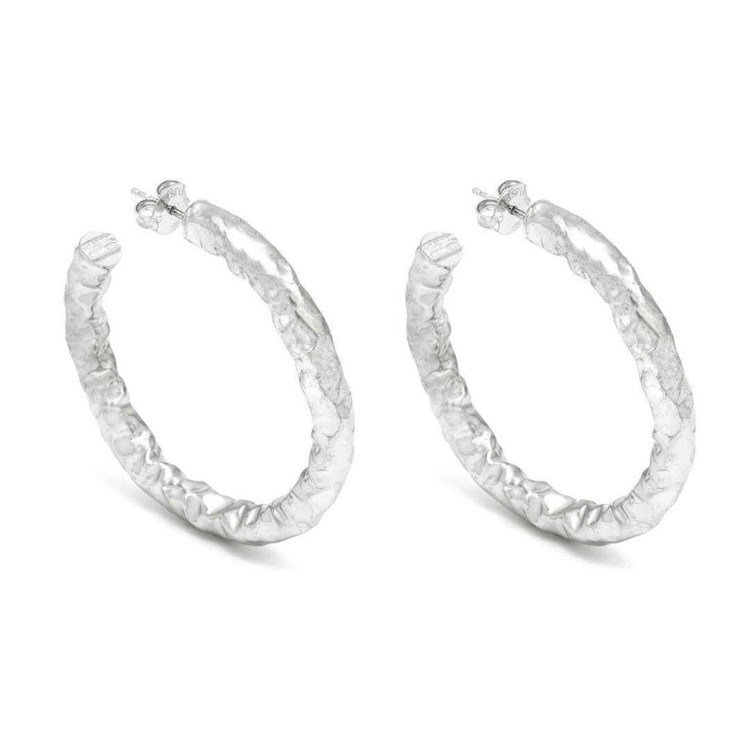 Giovanni Raspini Stone Store bøjle øreringe 925 sølv 11675 - Capodagli 1937