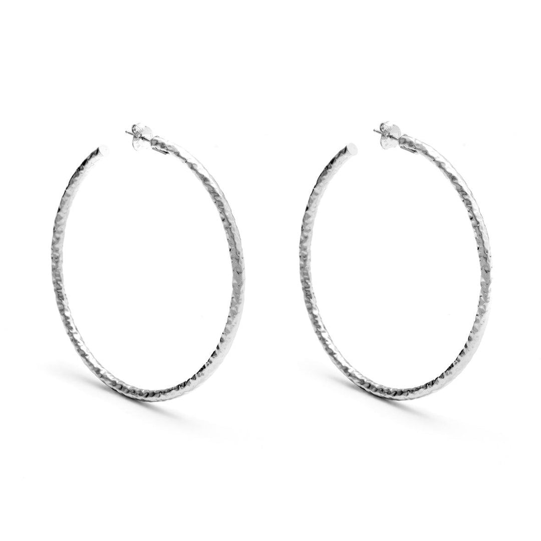 Giovanni Raspini Rock Light Maxi øreringe Super Bowl kollektion 925 sølv 10580 - Capodagli Jewellery