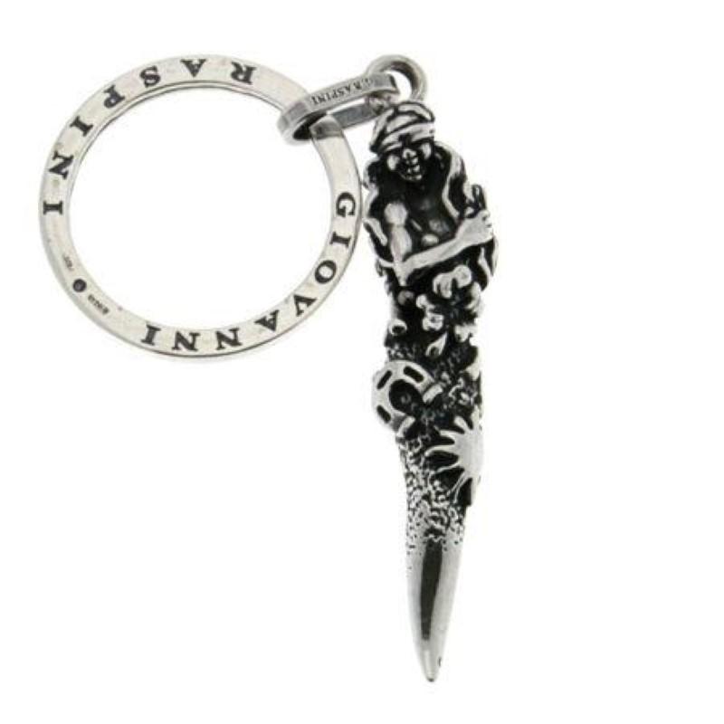Giovanni Raspini kulcstartó Lady Luck 925 ezüst 1575 - Capodagli Jewellery