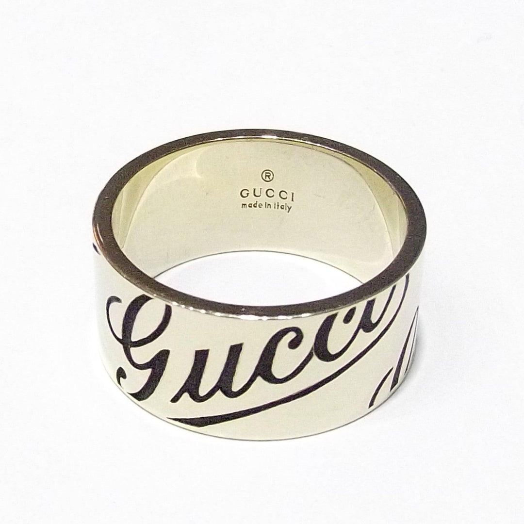 Gucci ring Gucci 18 karat hvidguld uden rhodinering størrelse 14 163172 J8500 9000 - Capodagli smykker