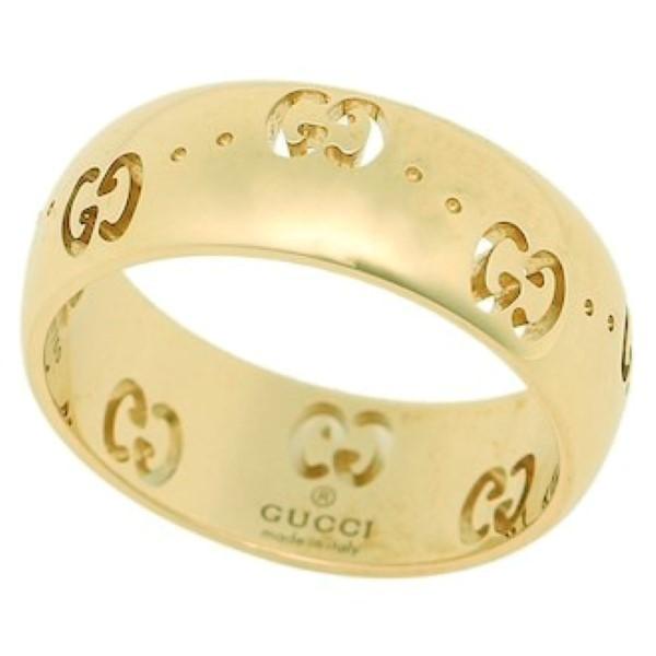 Gucci Icon Bold ring 18kt gult guld størrelse 12 246470 J8500 8000 - Gioielleria Capodagli