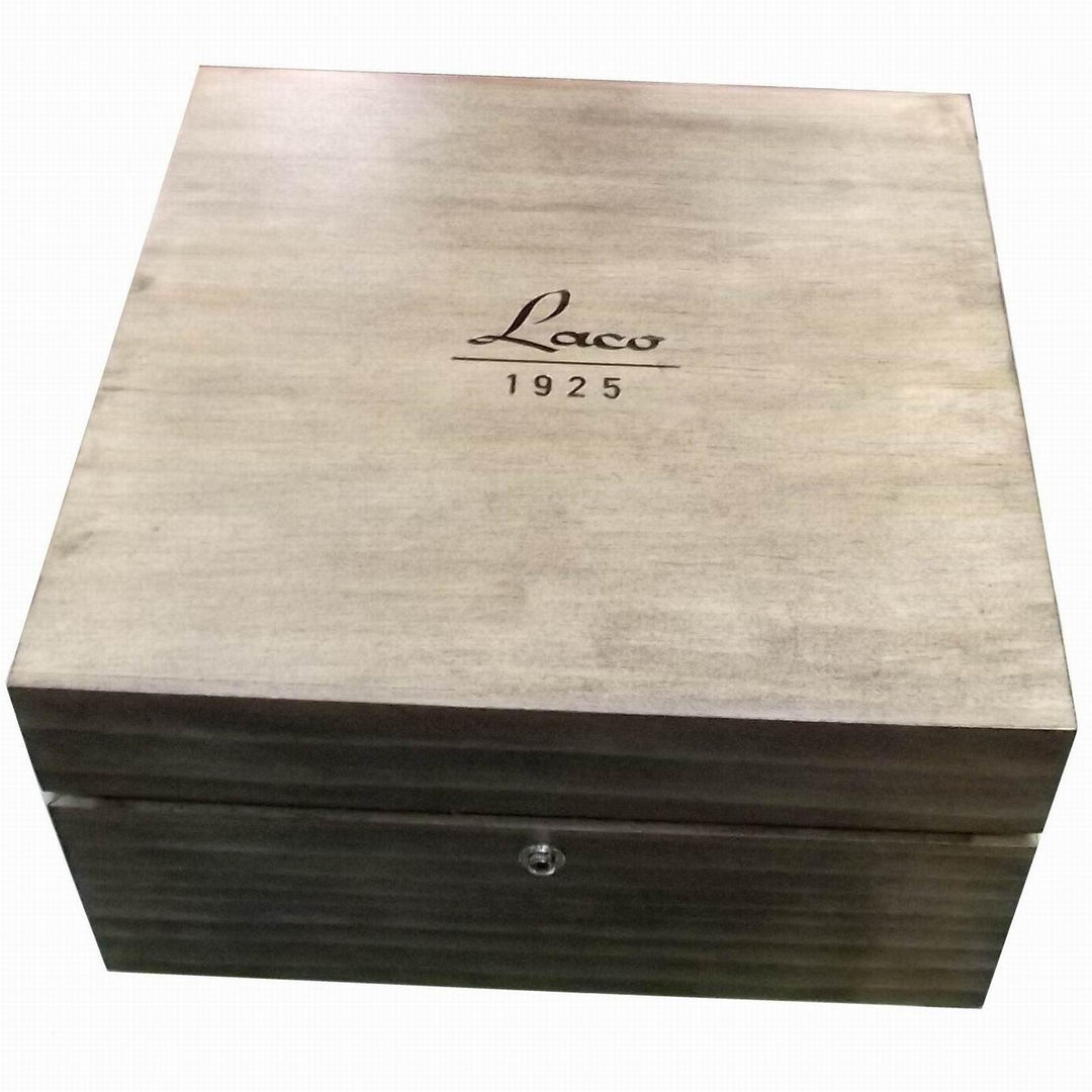 Laco 1925 Dortmund Bronze hodinky 45mm černá manuální ocel bronz 862088 - Gioielleria Capodagli