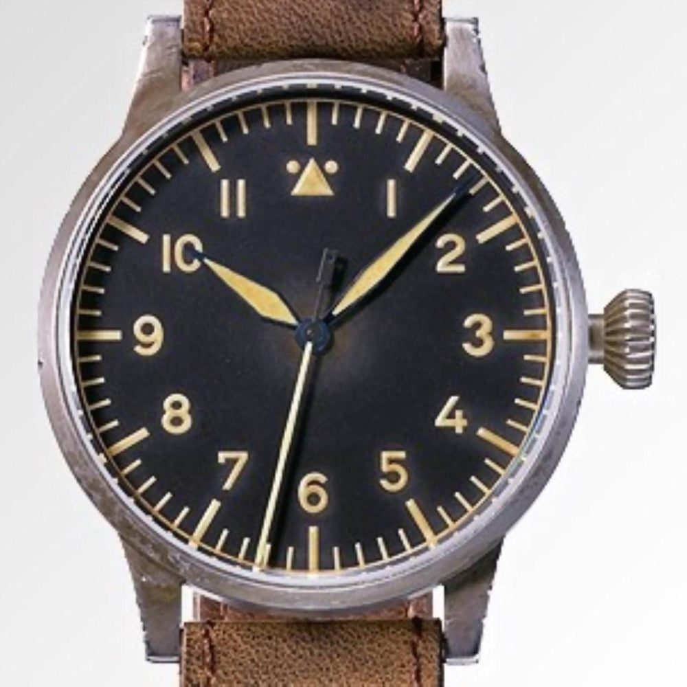 Laco 1925 Erbstuck Saarbrucken klocka 45mm svart automatstål 861933 - Gioielleria Capodagli