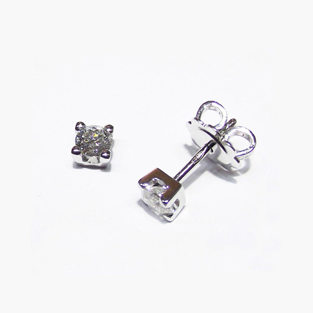 Linsenohrringe Lichtpunkt 18kt Gold Diamanten 0,25 Farbe F Reinheit SI 0137-030OR - Capodagli 1937