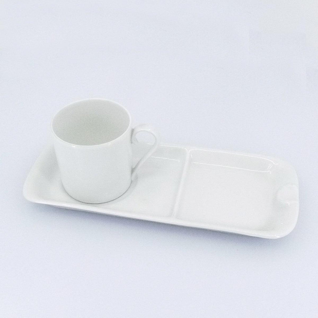 Šálek na kávu Limoges France s popelníkem Limoges porcelán A-0142 - Capodagli Jewellery