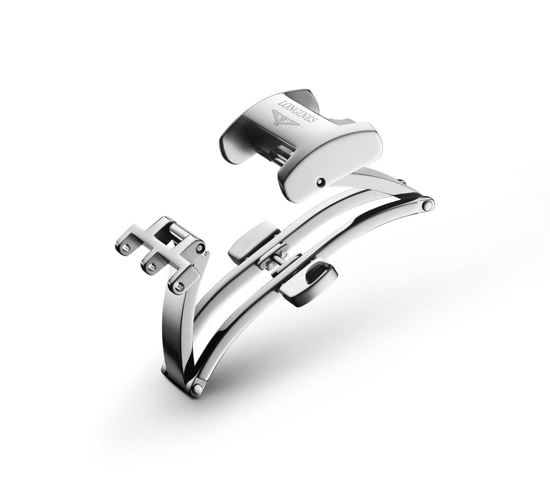 Longines fjärilsstängning med stålspänne 14mm L639120585 - Capodagli 1937