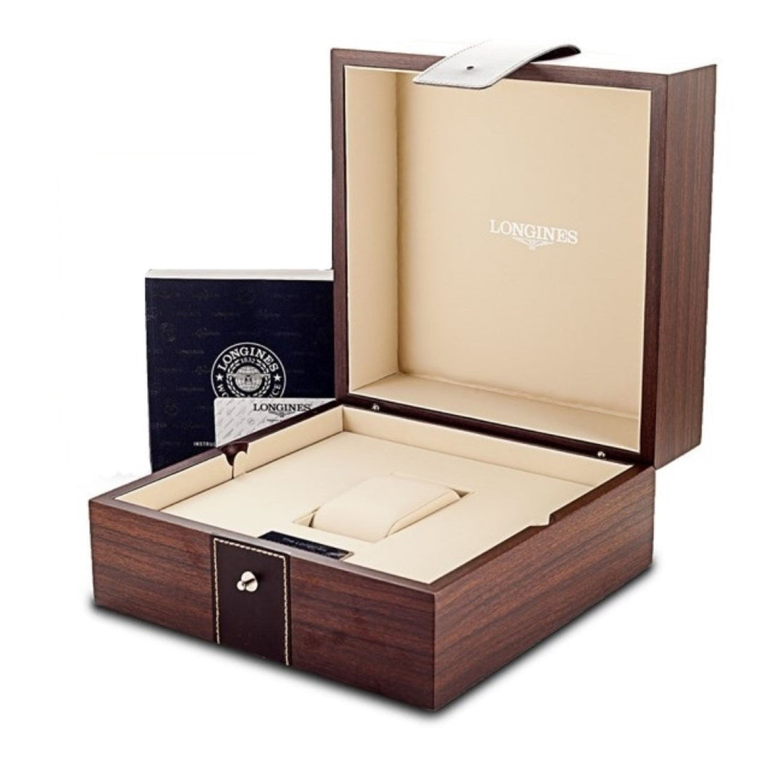 Longines Uhr Avigation BigEye 41 mm schwarzer Automatikstahl L2.816.4.53.2 - Gioielleria Capodagli