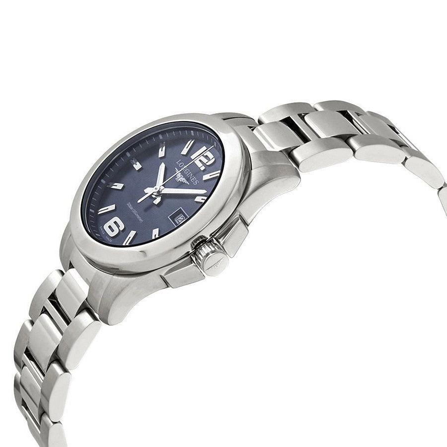 Zegarek Longines Conquest 29,5 mm niebieska stal kwarcowa L3.376.4.96.6 - Capodagli 1937