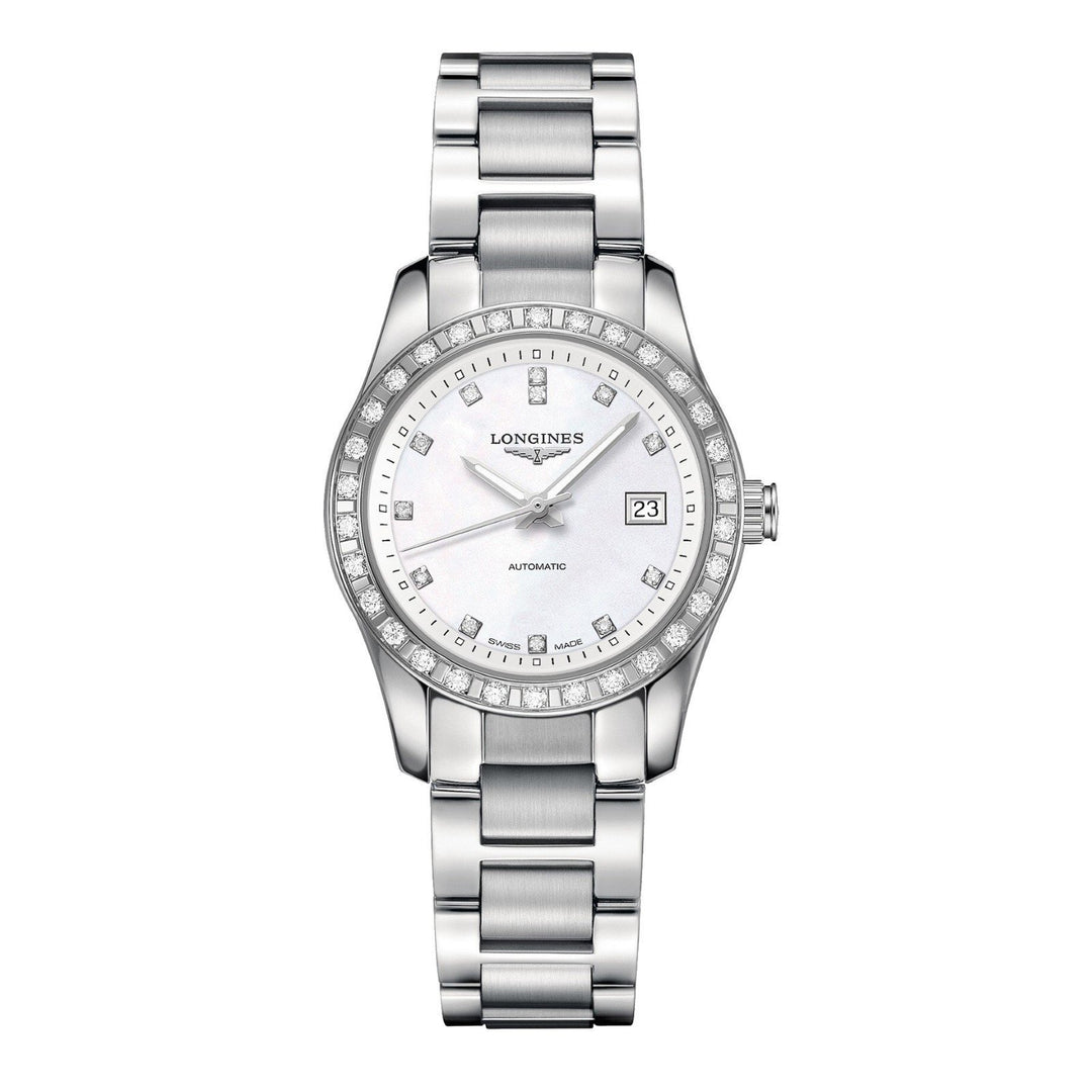 Ceas Longines Conquest Classic 29.5mm sidefat automat otel L2.285.0.87.6 - Gioielleria Capodagli