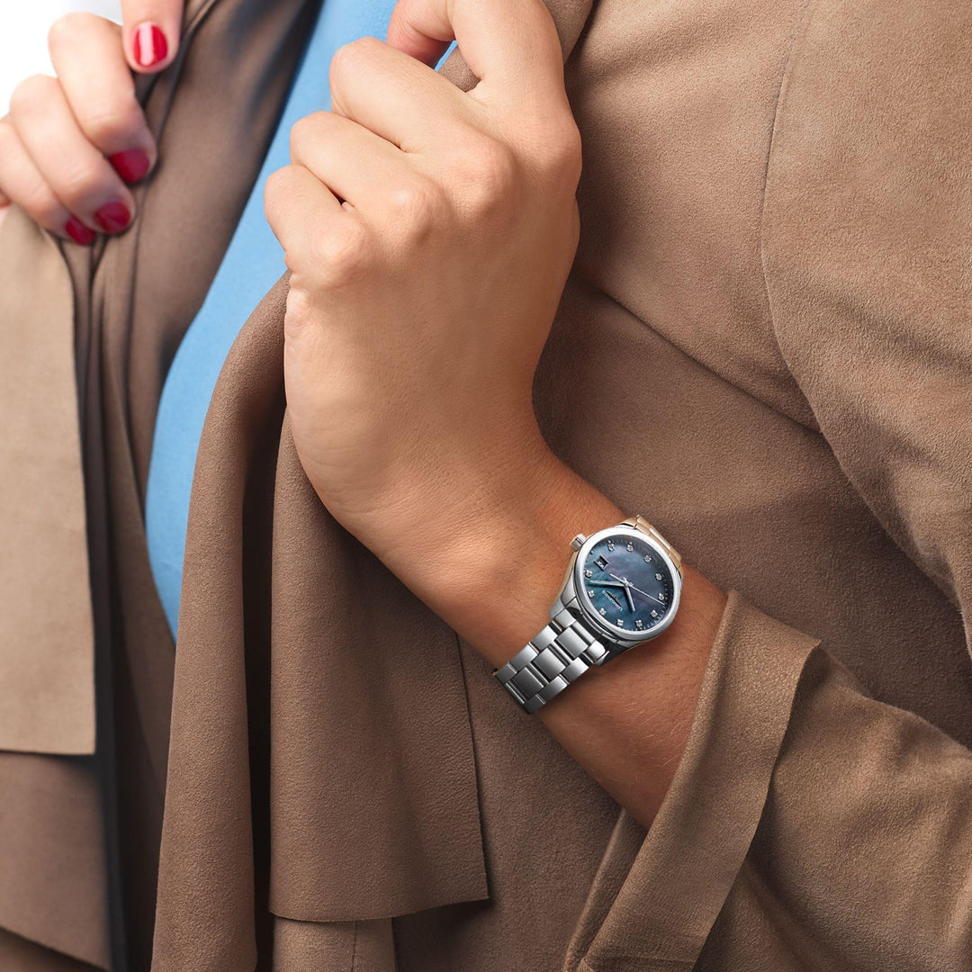 Longines Conquest Classic hodinky 34mm černá perleťová ocel quartz L2.386.4.88.6 - Capodagli 1937