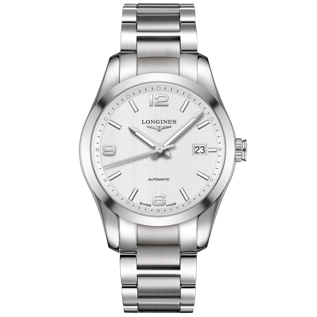 Longines Conquest Classic klocka 40mm silver automatisk stål L2.785.4.76.6 - Gioielleria Capodagli