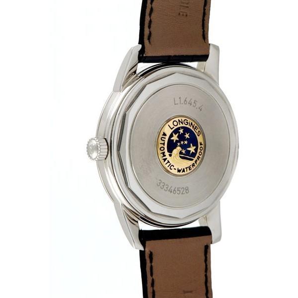 Montre Longines Conquest Heritage 40mm acier automatique noir L1.645.4.52.4 - Gioielleria Capodagli