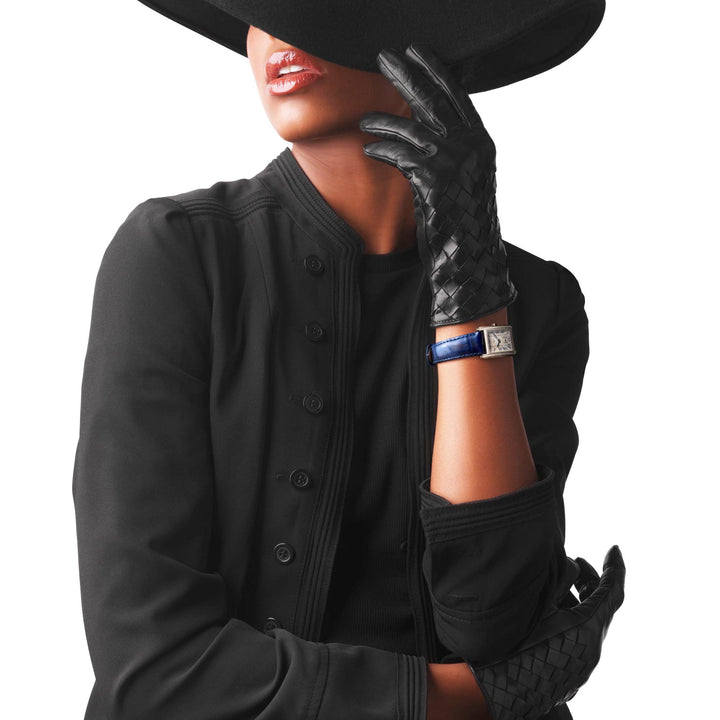 Longines DolceVita kello 23,30 x 37,00 mm hopeatimantit kvartsiteräs L5.512.0.71.7 - Capodagli 1937