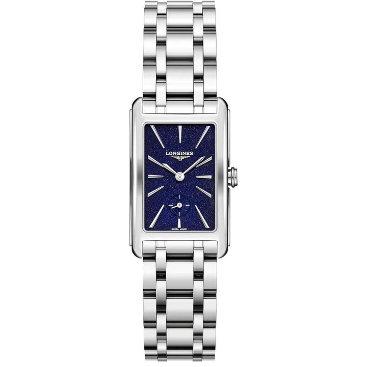 Longines DolceVita Uhr 23,3 x 37 mm blauer Quarzstahl L5.512.4.93.6 – Capodagli 1937