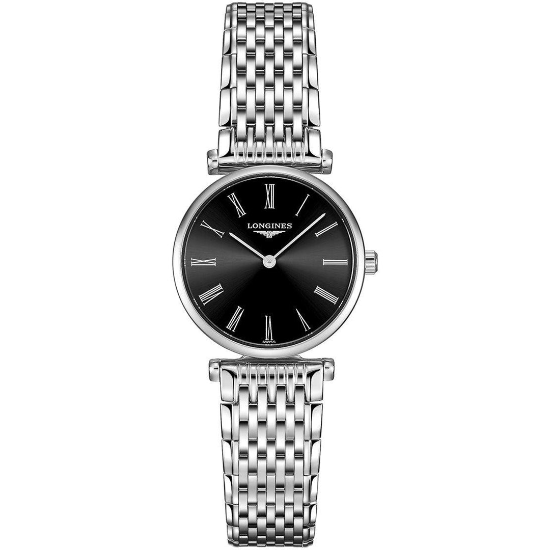 Ceas Longines La Grande Classique 24mm oțel cuarț negru L4.209.4.51.6 - Capodagli 1937